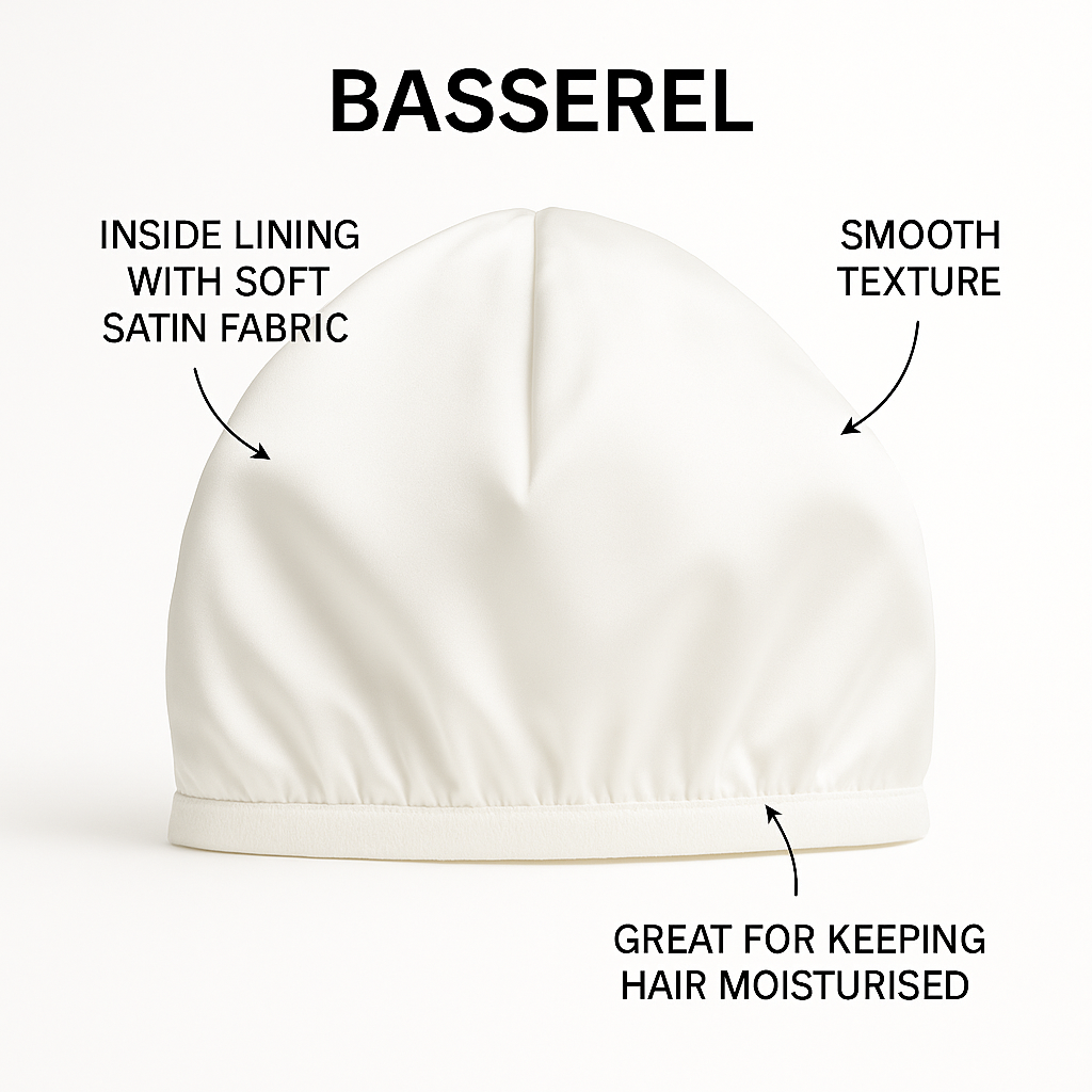 Basserel off white beanie