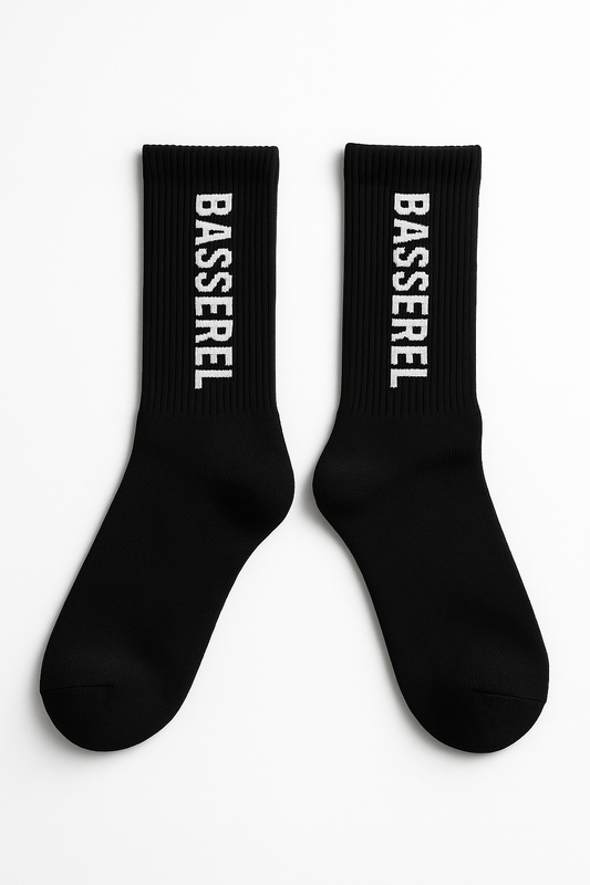 Basserel knitted logo socks