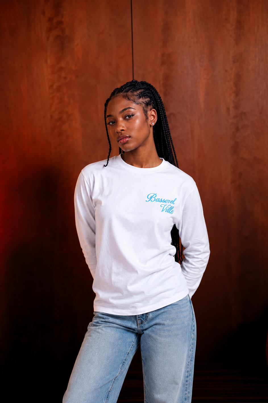 Basserel Ville Signature Long Sleeve Tee
