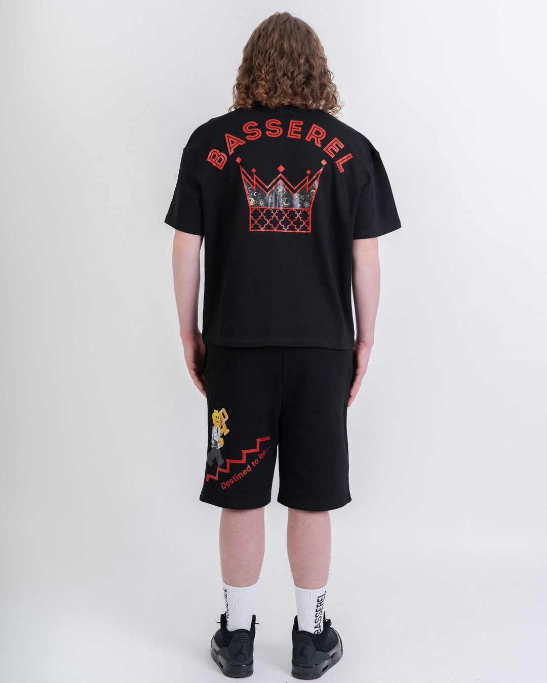 Basserel classic crown logo T-shirt