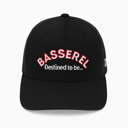 Basserel trucker cap in black