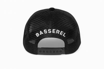 Basserel trucker cap in black