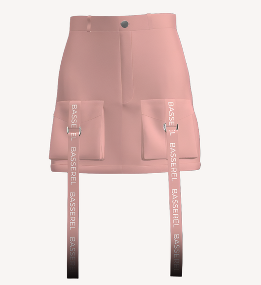 Pink Cotton Skirt