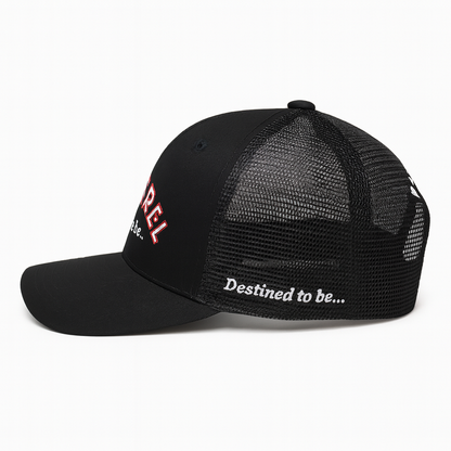 Basserel trucker cap in black