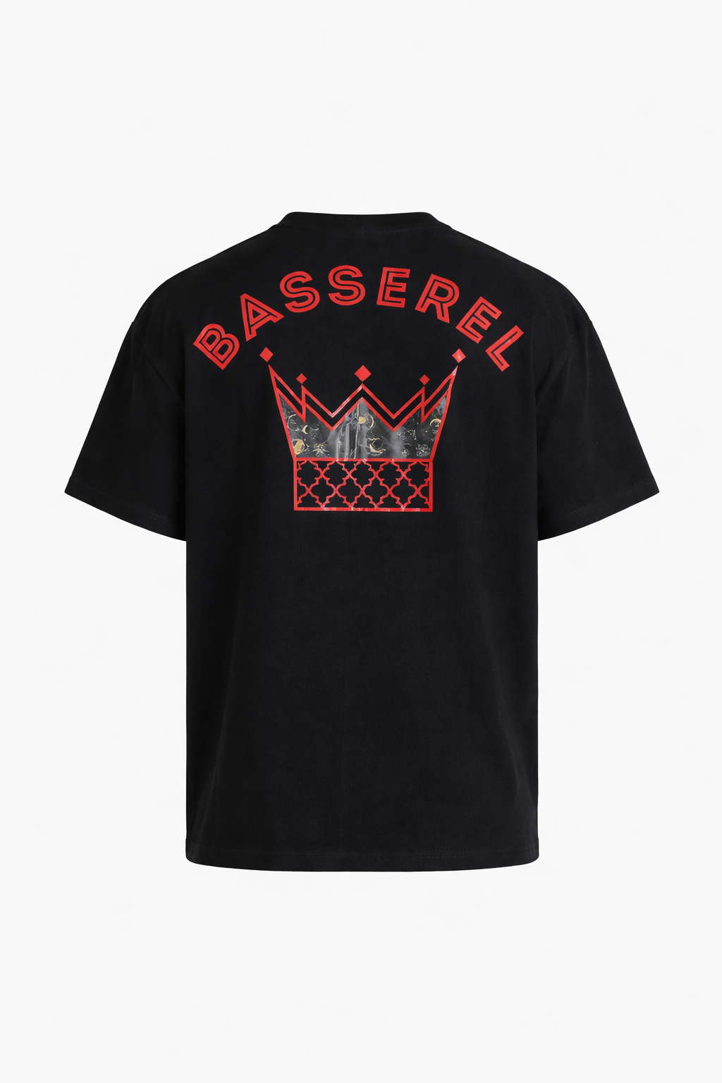 Basserel classic crown logo T-shirt