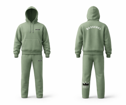 Chándal verde de talla semi grande